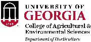 The Department of Horticulture at the University of Georgia Logo